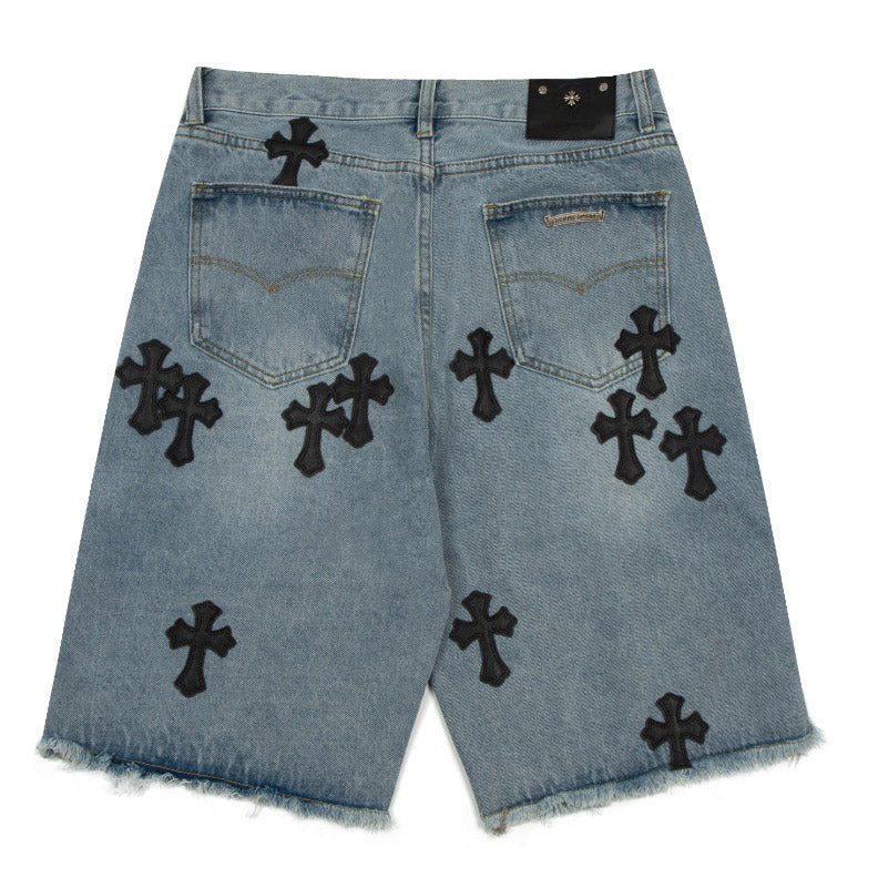 Chrome Hearts Denim Shorts