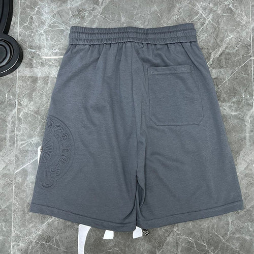 Chrome Hearts Grey Cotton Shorts