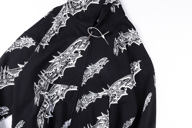 Hellstar Graffiti Hoodie