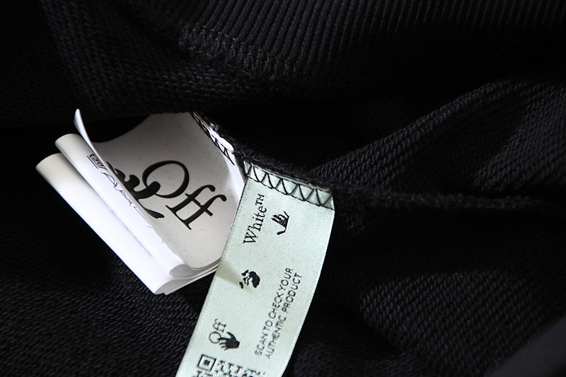 Off-White Logo Cotton Crewneck Sweatshirt — Everyday