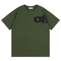 Off-White Shared Logo T-Shirt — Green / Black / White