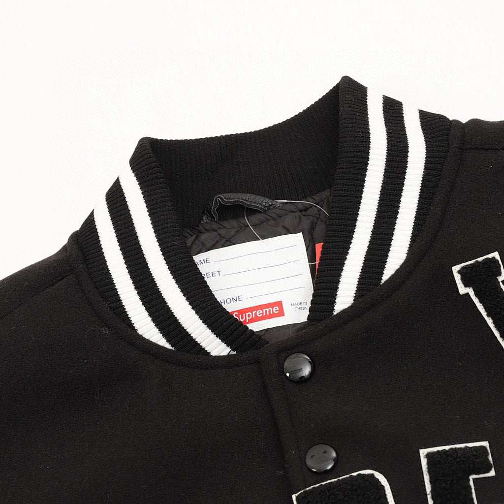 Supreme SS25 week3 Praises Varsity Jacket
