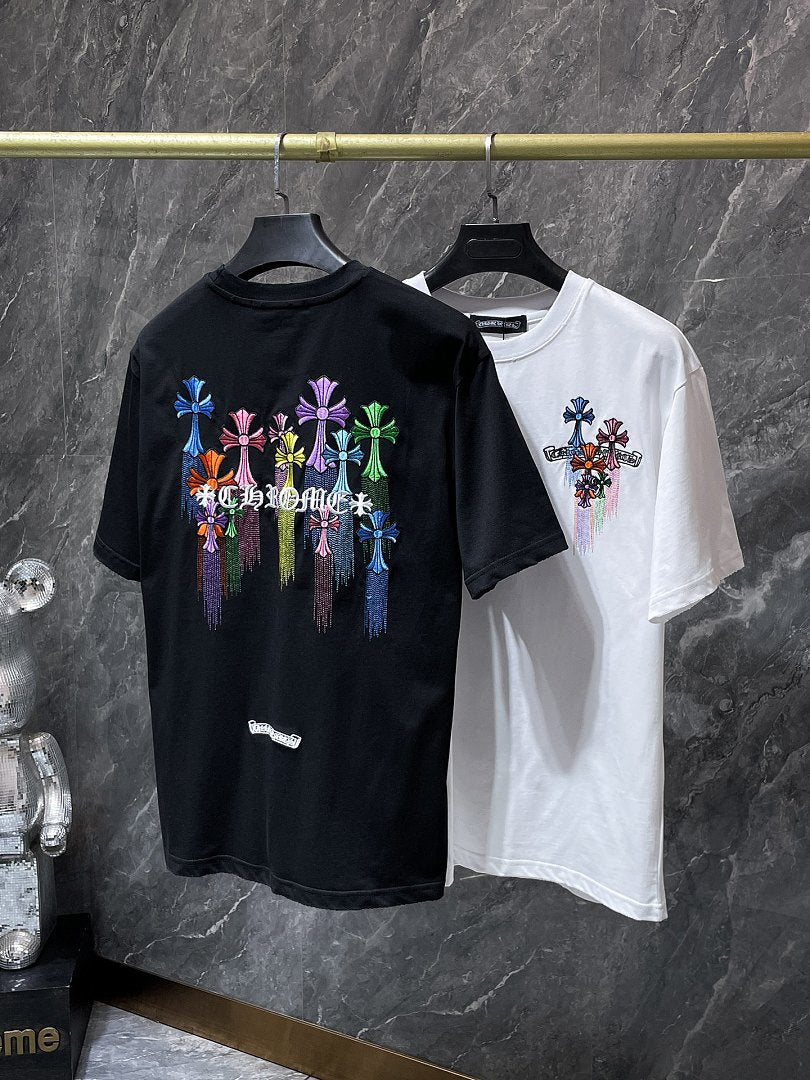 Chrome Hearts Bordeaux Wine Graphic T-Shirt