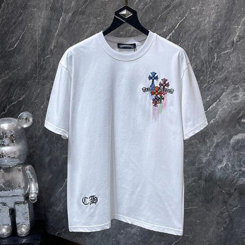 Chrome Hearts Bordeaux Wine Graphic T-Shirt