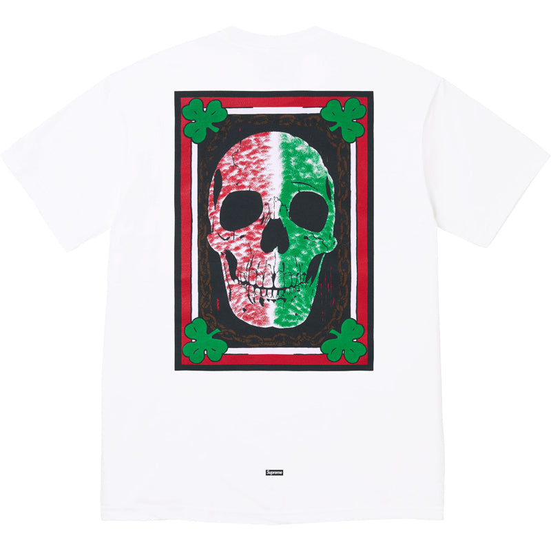 Supreme 26SS Mike Kelley Banner Tee — Black / White