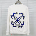 Off-White Alien Pattern Arrow Crewneck Sweatshirt