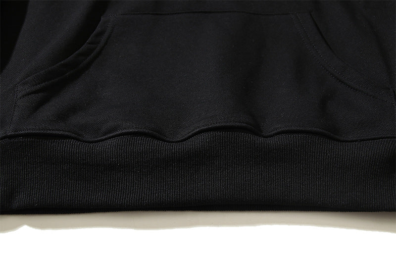 OFF WHITE Caravaggio Taped Graphic Hoodie – White & Black