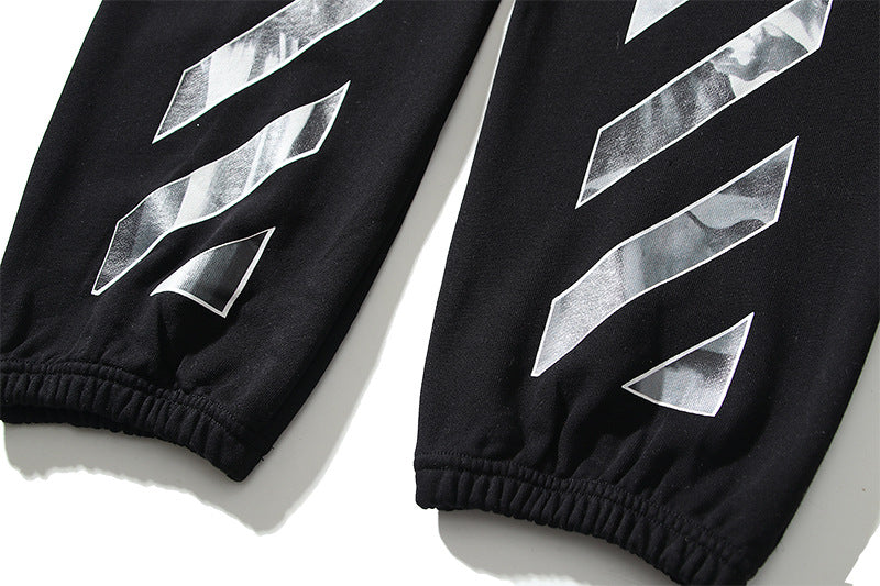 Off-White Oil Painting Arrow Joggers – Cotton Streetwear Pants