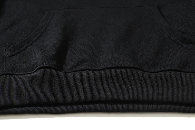 OFF WHITE Essential Hoodie – Black & White