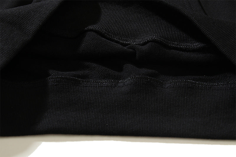 OFF WHITE Caravaggio Taped Graphic Hoodie – White & Black