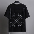 OFF-WHITE Line Dot Arrow Pattern T-Shirt